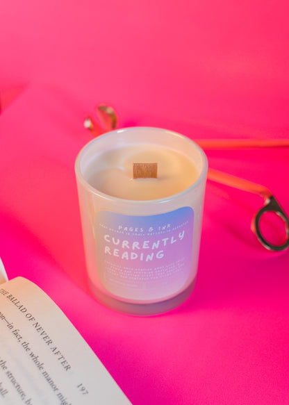 Currently Reading: Lemon & Green Tea Candle