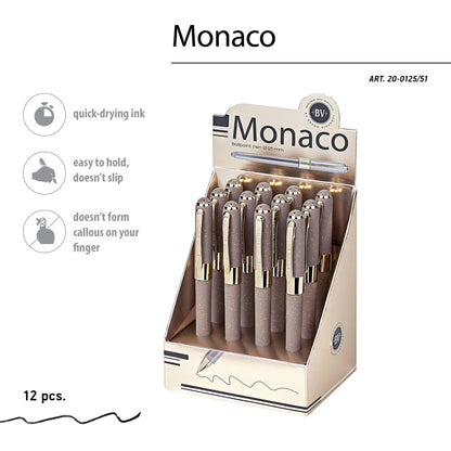 Monaco - Glitter Grey Pen