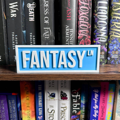 Fantasy Street Sign | Bookshelf Decor