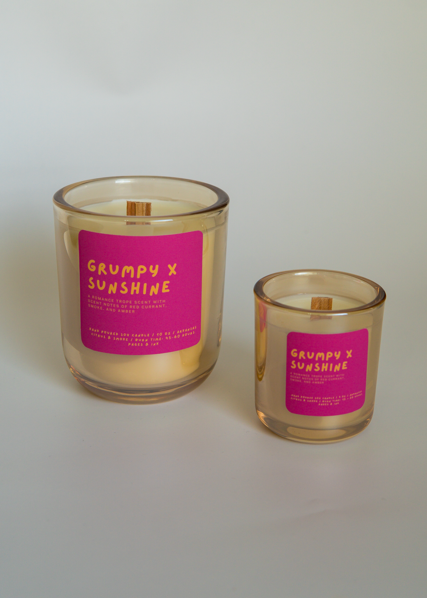Grumpy x Sunshine: Citrus & Smoke Candle