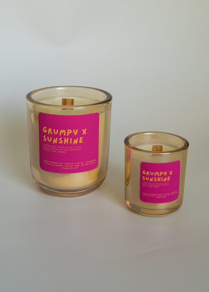 Grumpy x Sunshine: Citrus & Smoke Candle