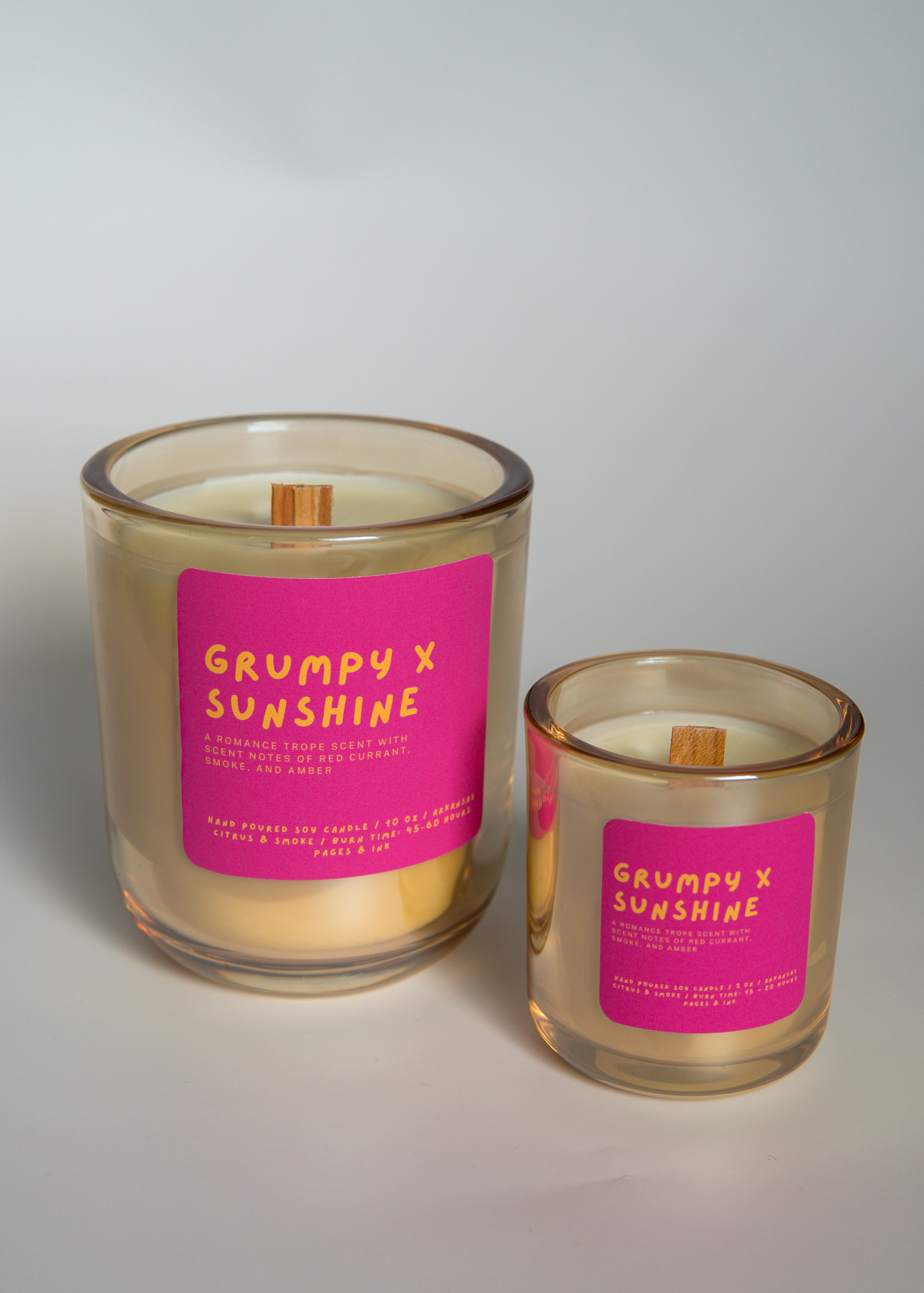 Grumpy x Sunshine: Citrus & Smoke Candle