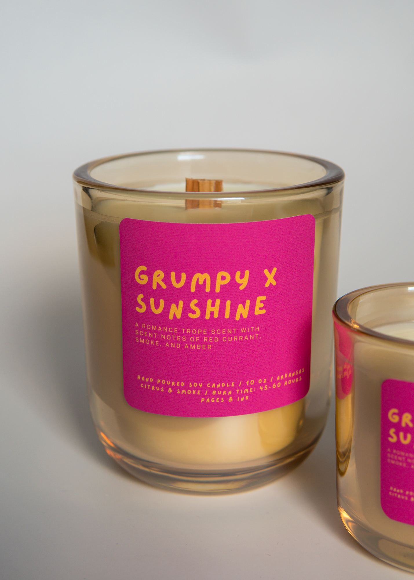 Grumpy x Sunshine: Citrus & Smoke Candle