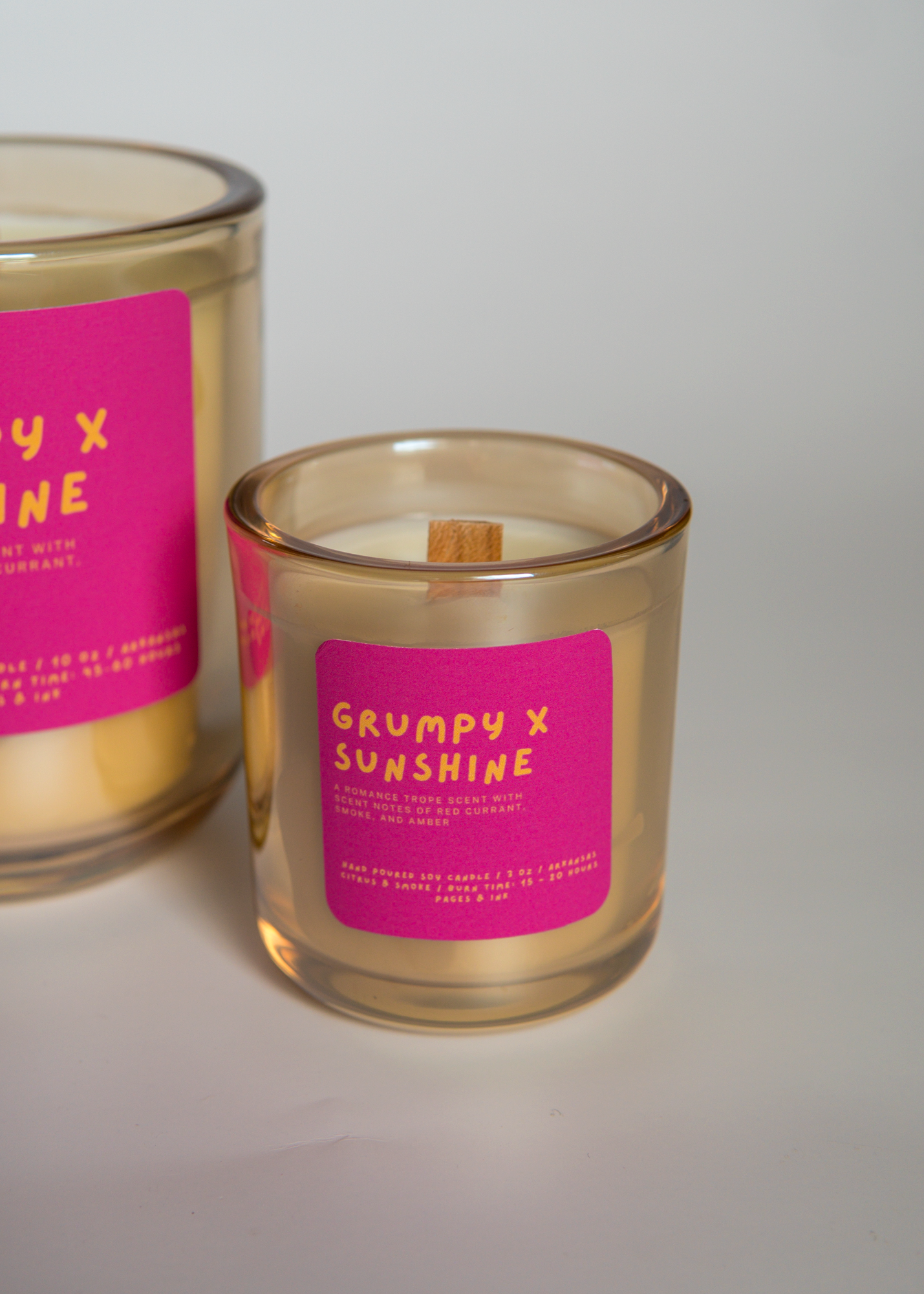 Grumpy x Sunshine: Citrus & Smoke Candle