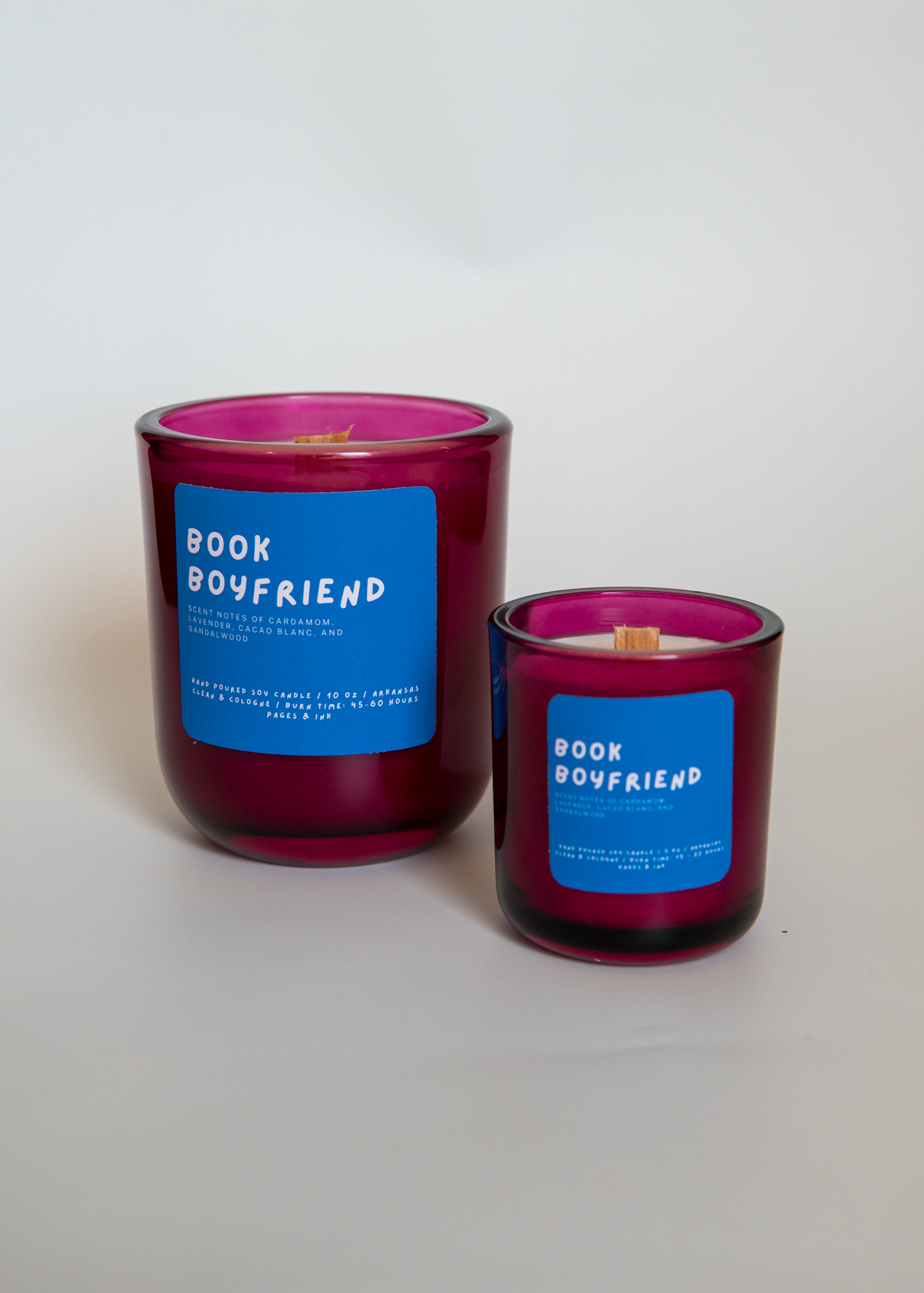 Book Boyfriend: Sandalwood Candle