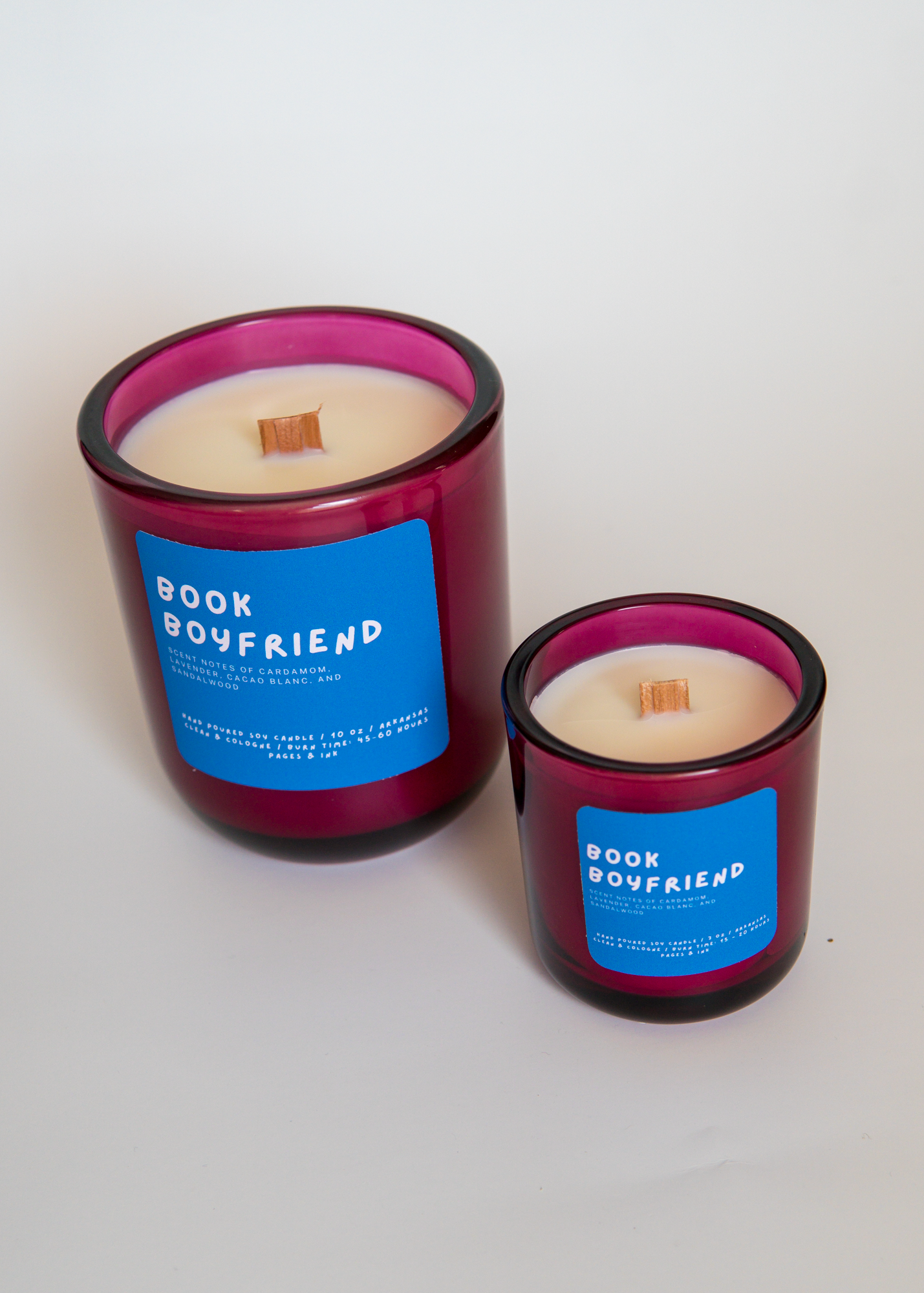 Book Boyfriend: Sandalwood Candle