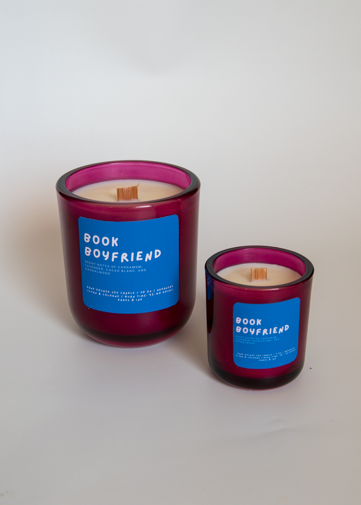Book Boyfriend: Sandalwood Candle