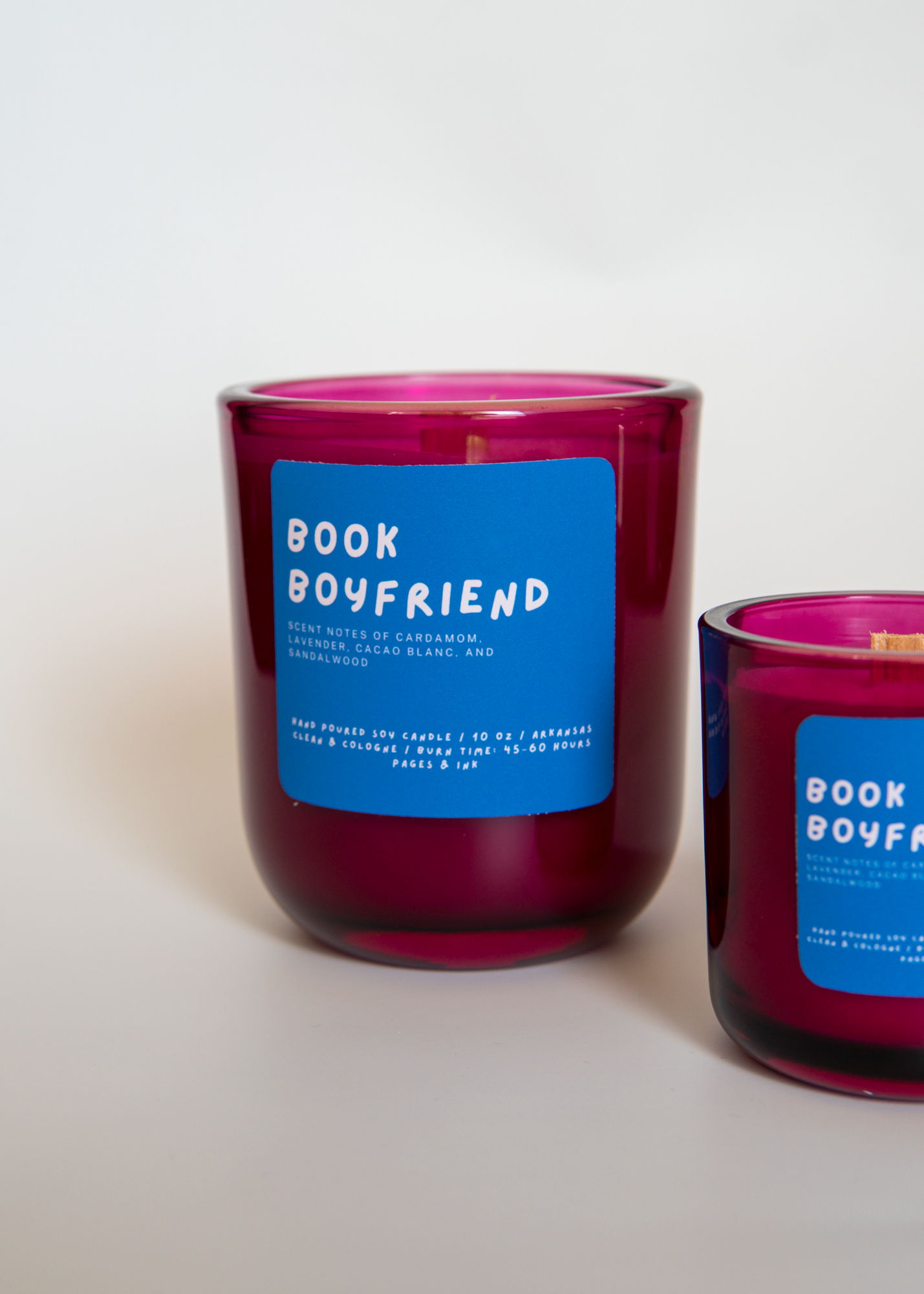 Book Boyfriend: Sandalwood Candle