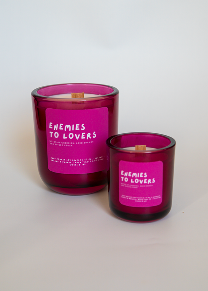 Enemies to Lovers: Cherry & Brandy Candle