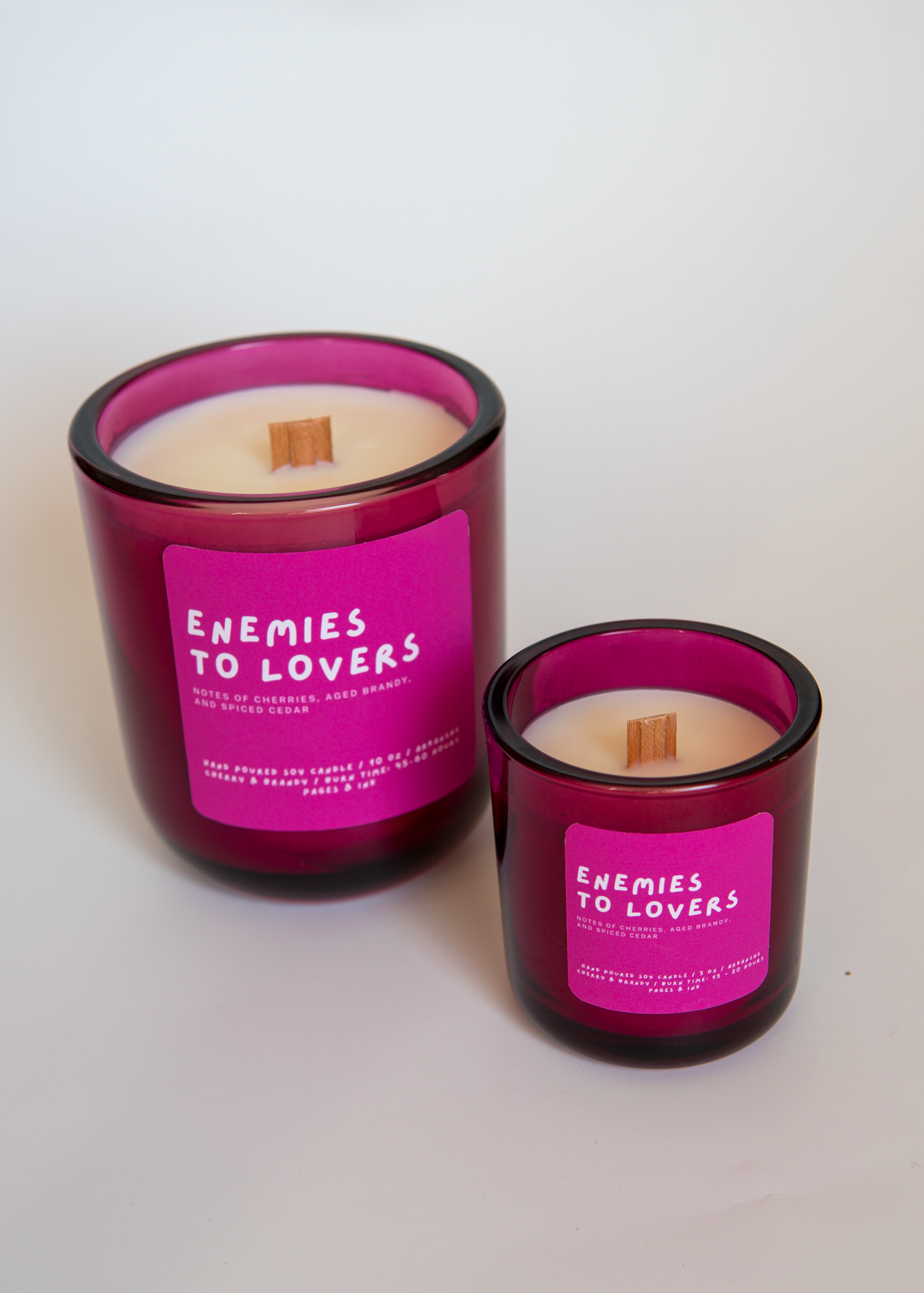 Enemies to Lovers: Cherry & Brandy Candle