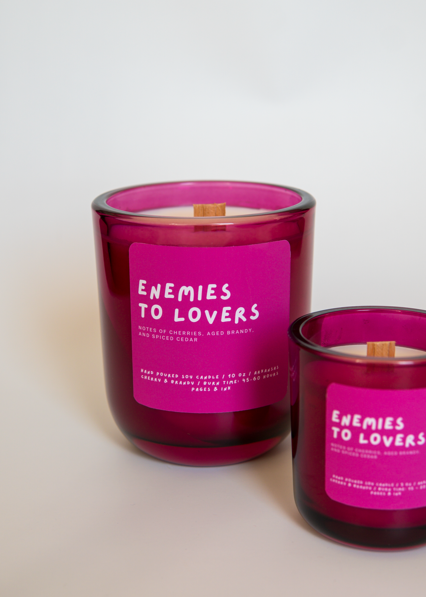Enemies to Lovers: Cherry & Brandy Candle