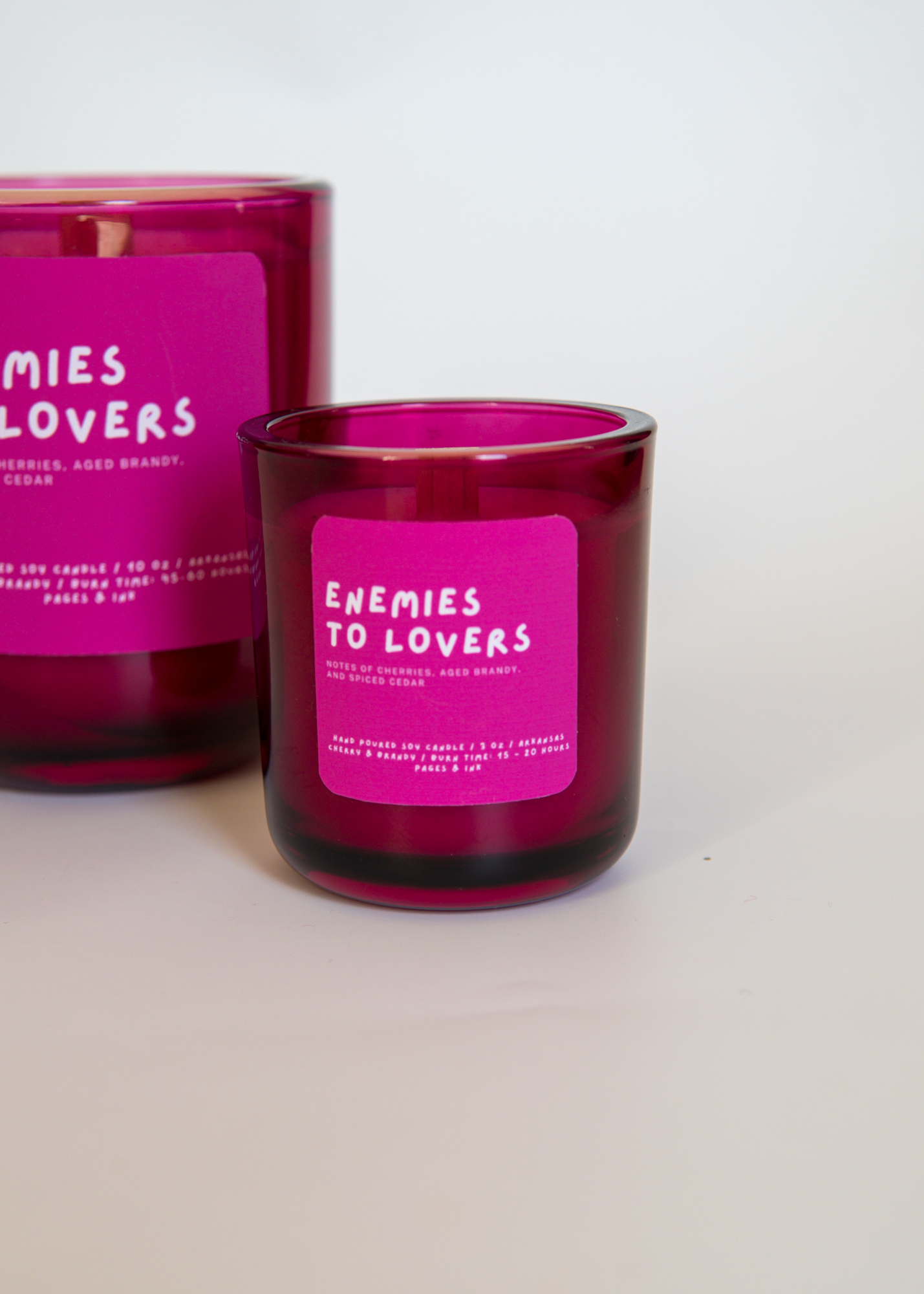Enemies to Lovers: Cherry & Brandy Candle