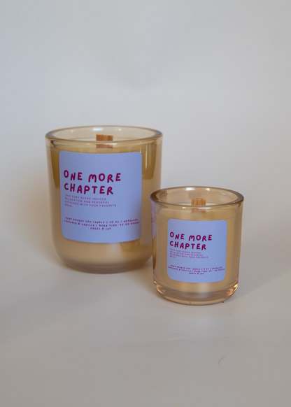 One More Chapter: Lavender & Vanilla Candle