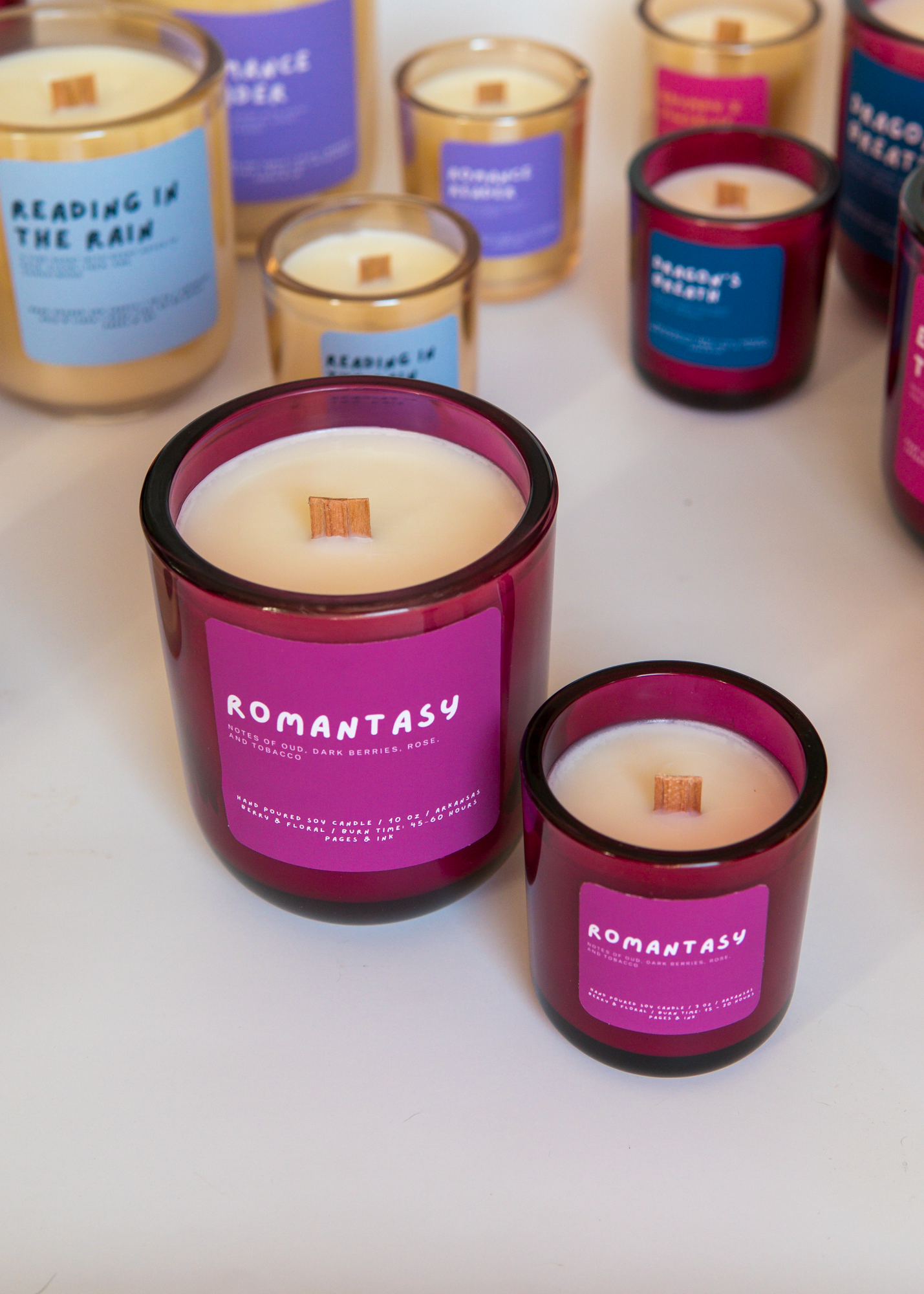 Romantasy: Berries & Tobacco Candle