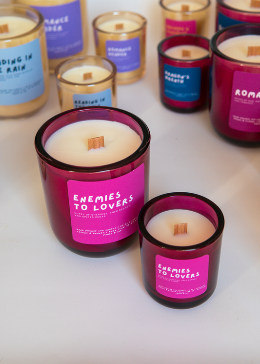 Enemies to Lovers: Cherry & Brandy Candle
