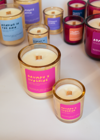 Grumpy x Sunshine: Citrus & Smoke Candle