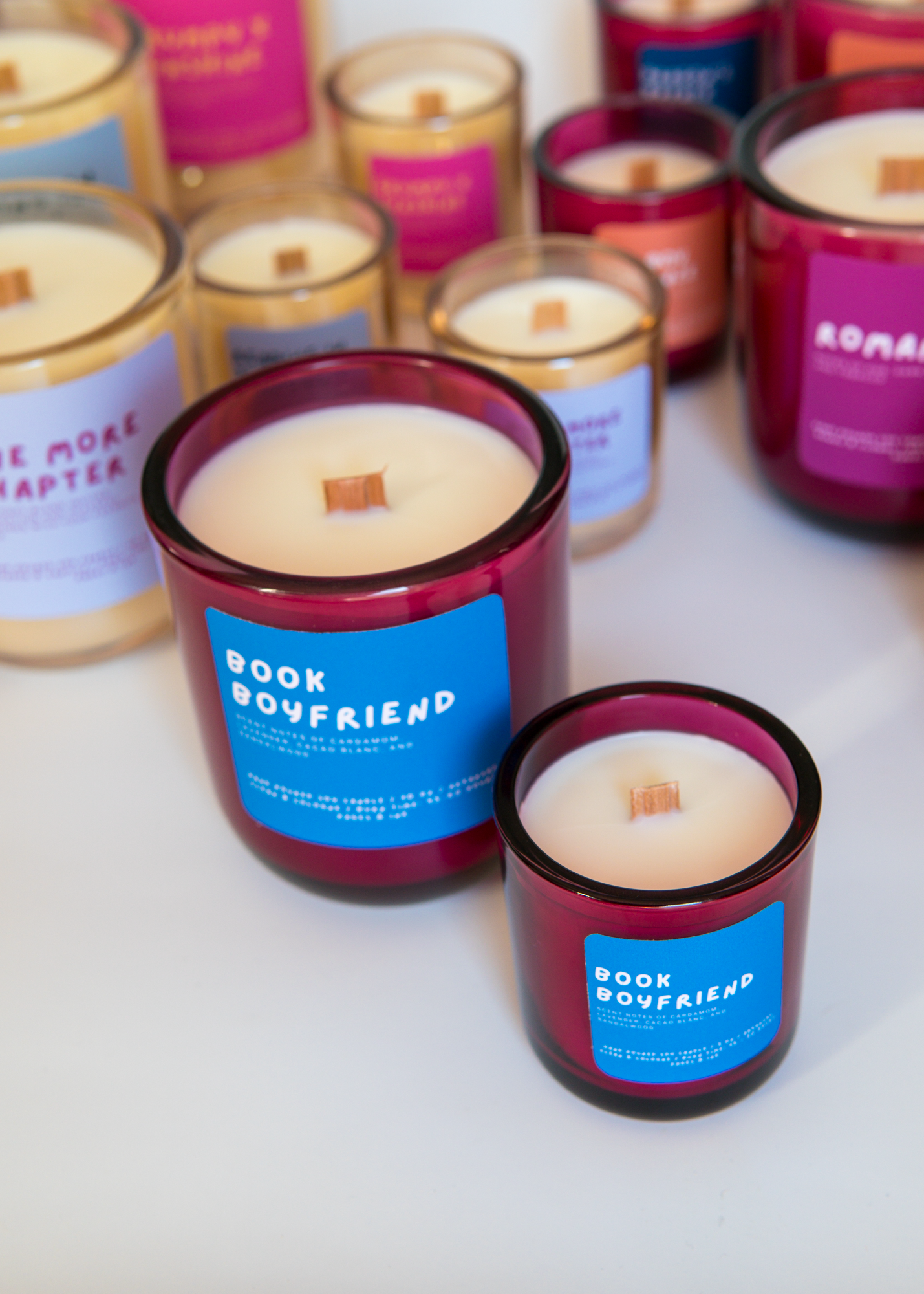 Book Boyfriend: Sandalwood Candle