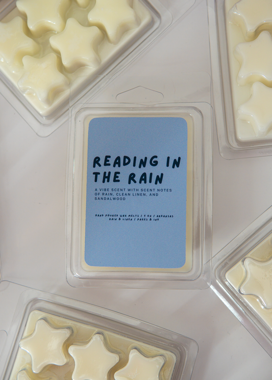 Reading in the Rain: Cotton & Rain Water Wax Melts