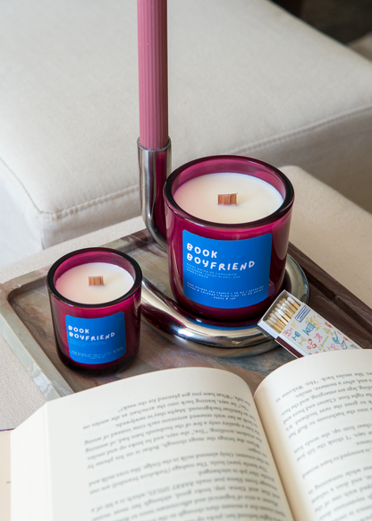 Book Boyfriend: Sandalwood Candle