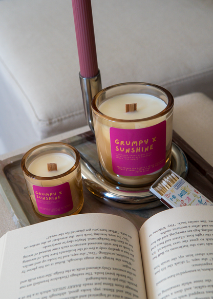 Grumpy x Sunshine: Citrus & Smoke Candle