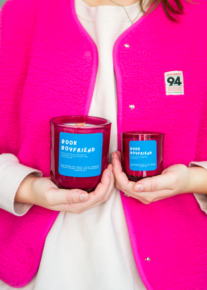 Book Boyfriend: Sandalwood Candle