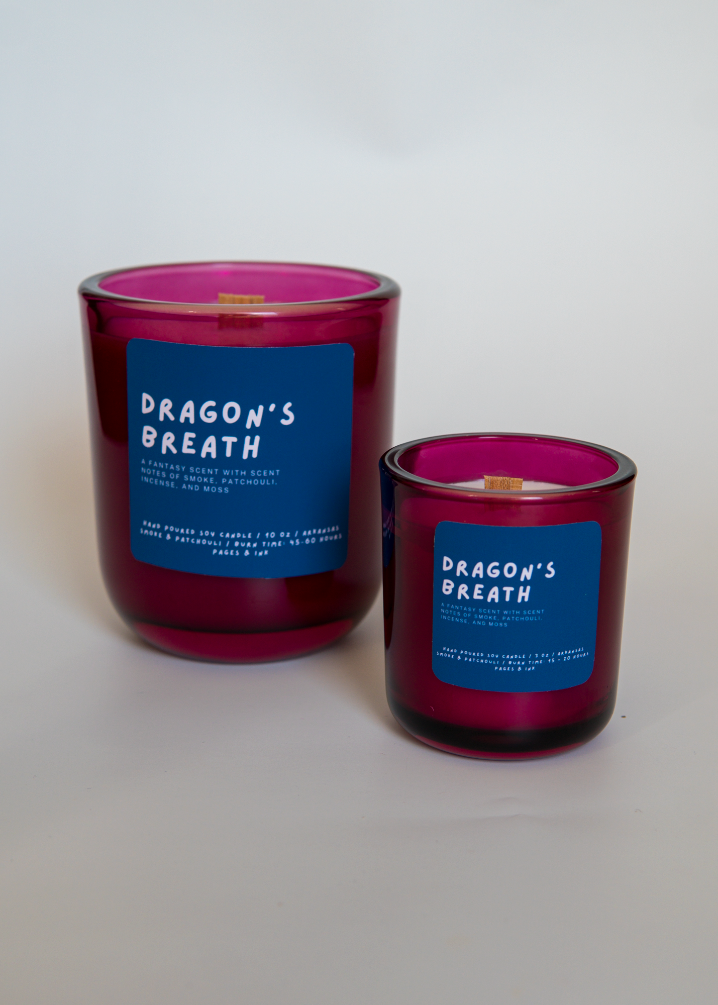 Dragon's Breath: Patchouli & Incense Candle