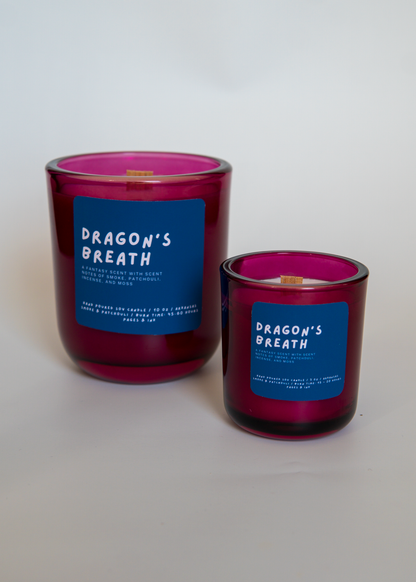 Dragon's Breath: Patchouli & Incense Candle