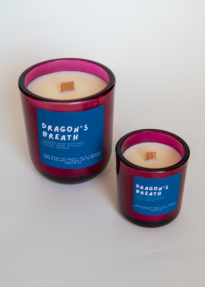 Dragon's Breath: Patchouli & Incense Candle