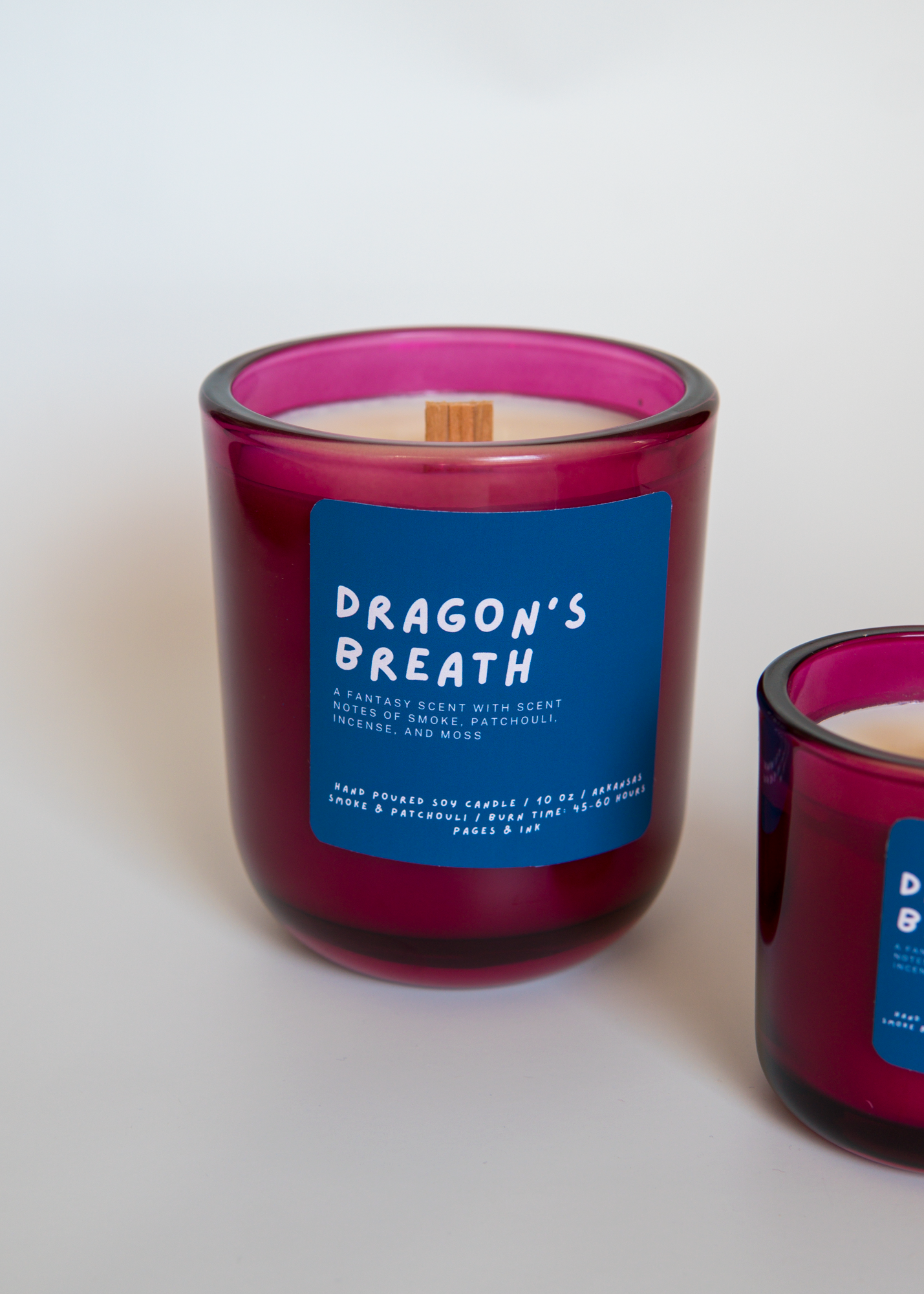 Dragon's Breath: Patchouli & Incense Candle