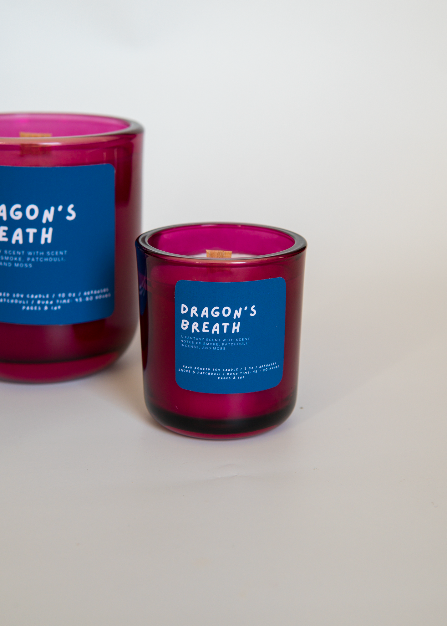 Dragon's Breath: Patchouli & Incense Candle