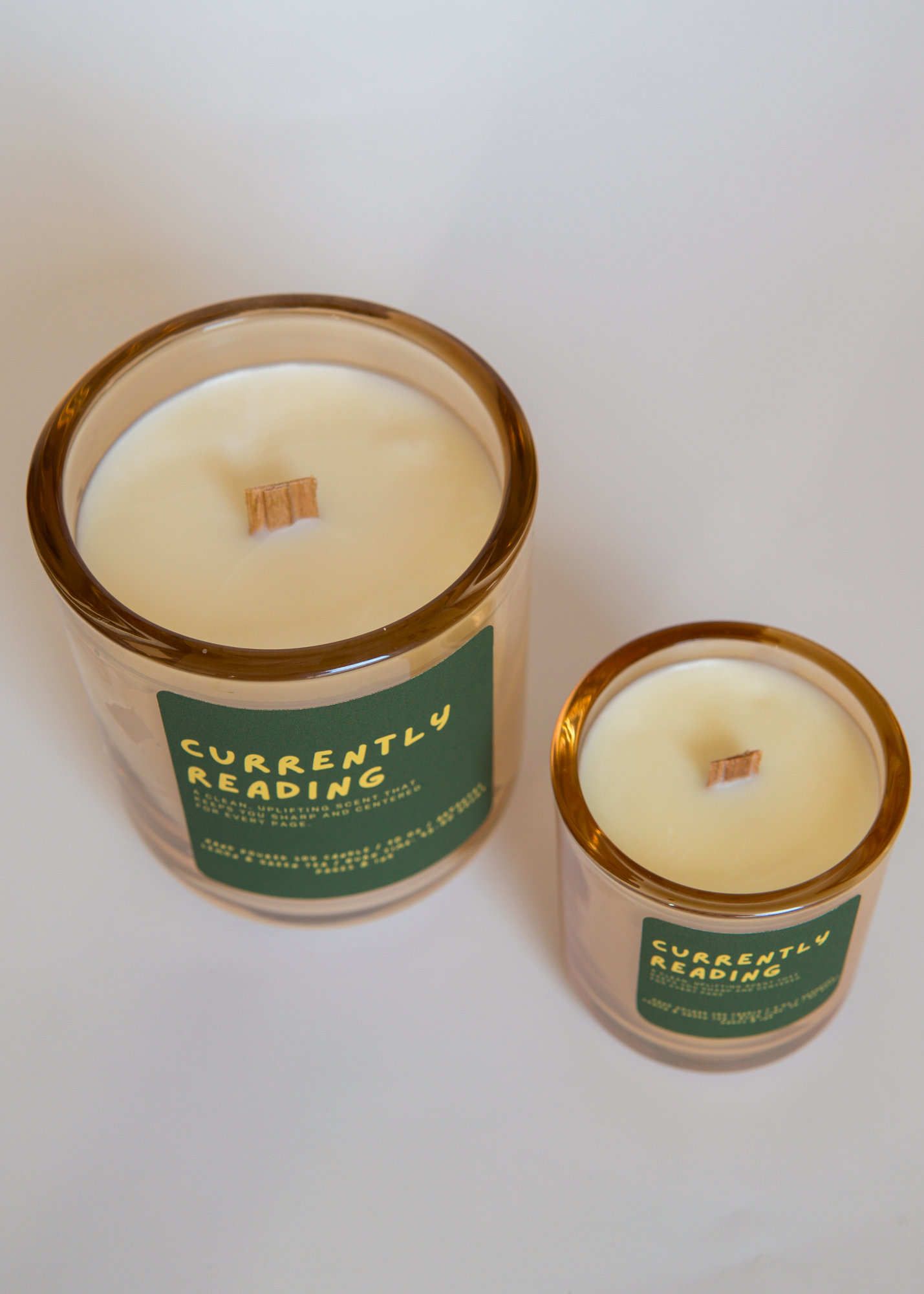 Currently Reading: Lemon & Green Tea Candle