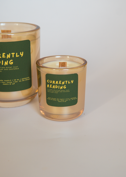 Currently Reading: Lemon & Green Tea Candle