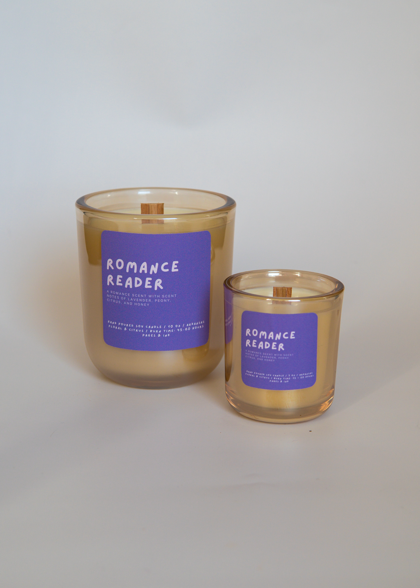 Romance Reader: Citrus & Floral Candle