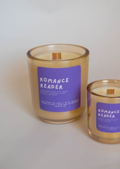 Romance Reader: Citrus & Floral Candle