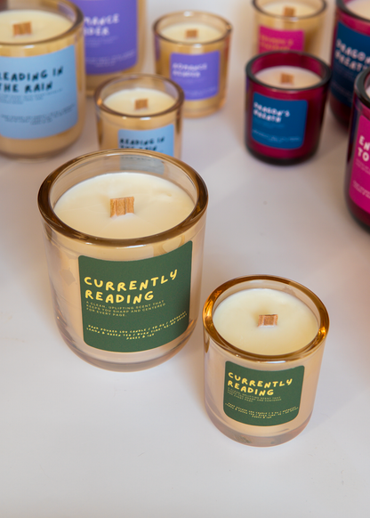 Currently Reading: Lemon & Green Tea Candle