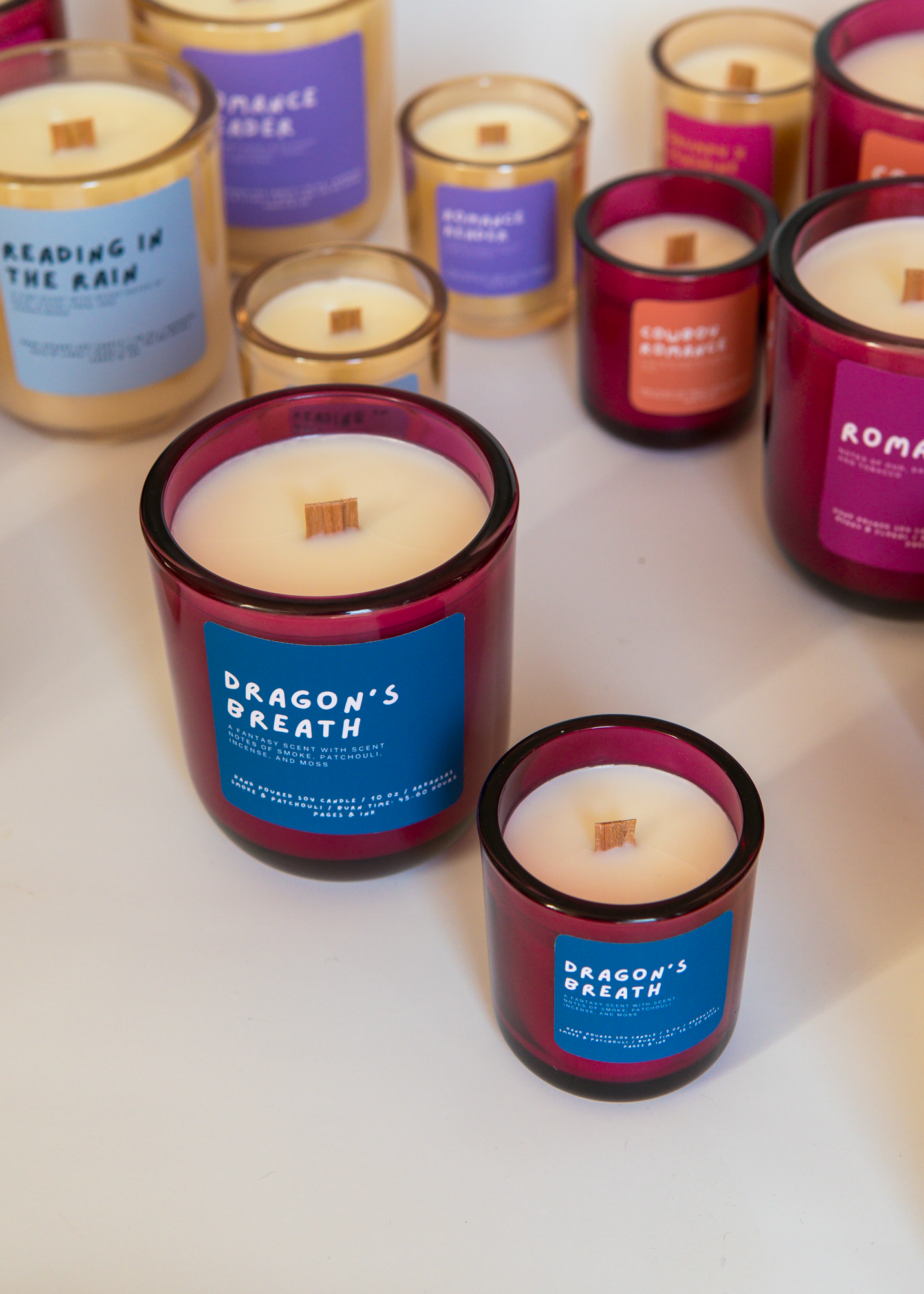 Dragon's Breath: Patchouli & Incense Candle