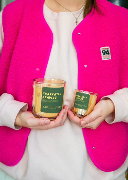 Currently Reading: Lemon & Green Tea Candle