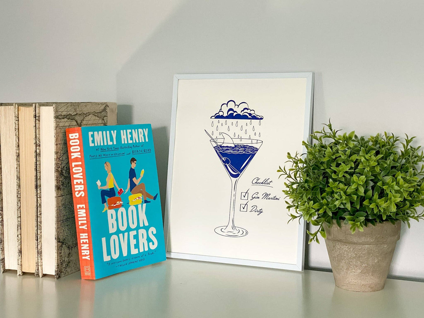 The Shark Art Print