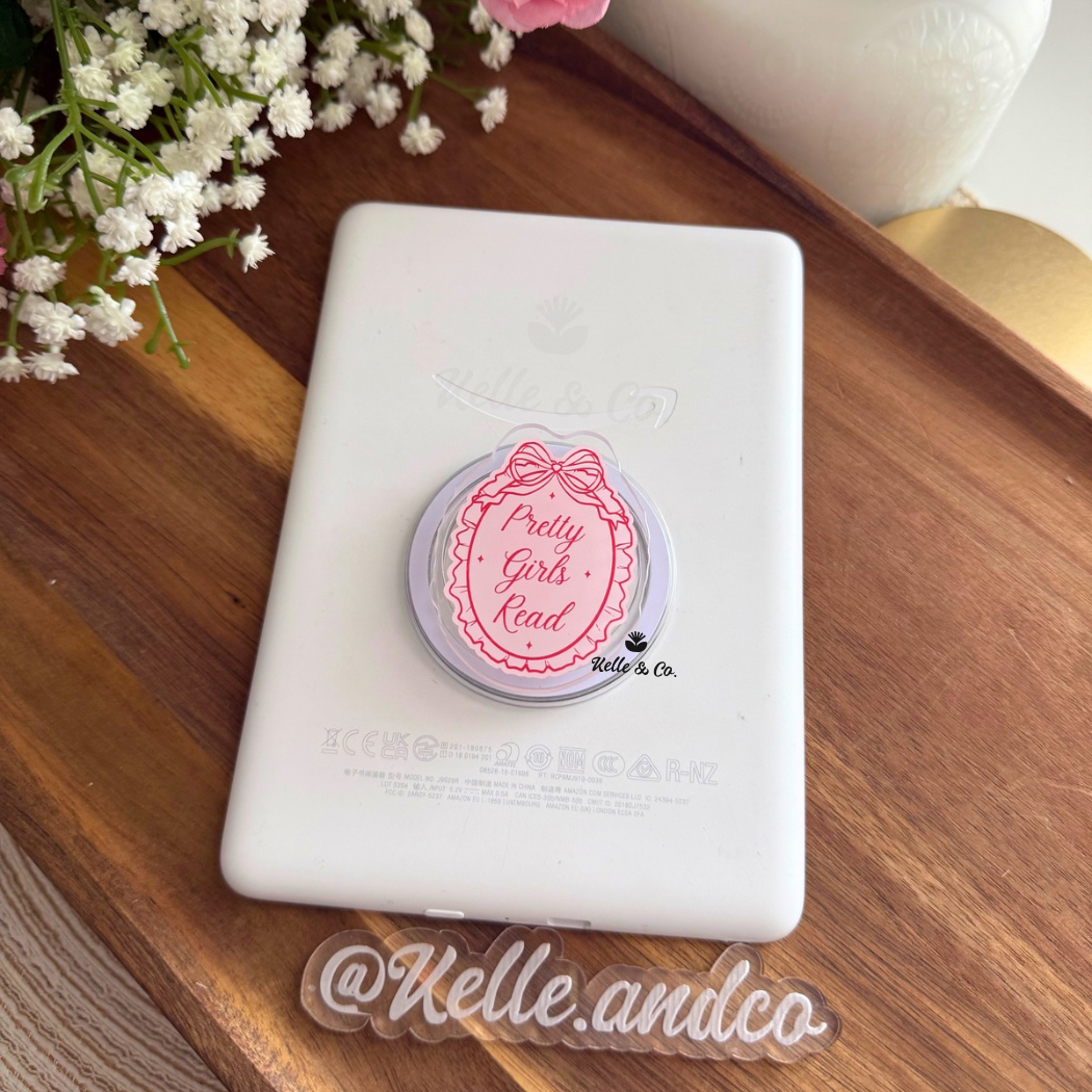 Pretty Girls Read Magsafe Kindle Grip
