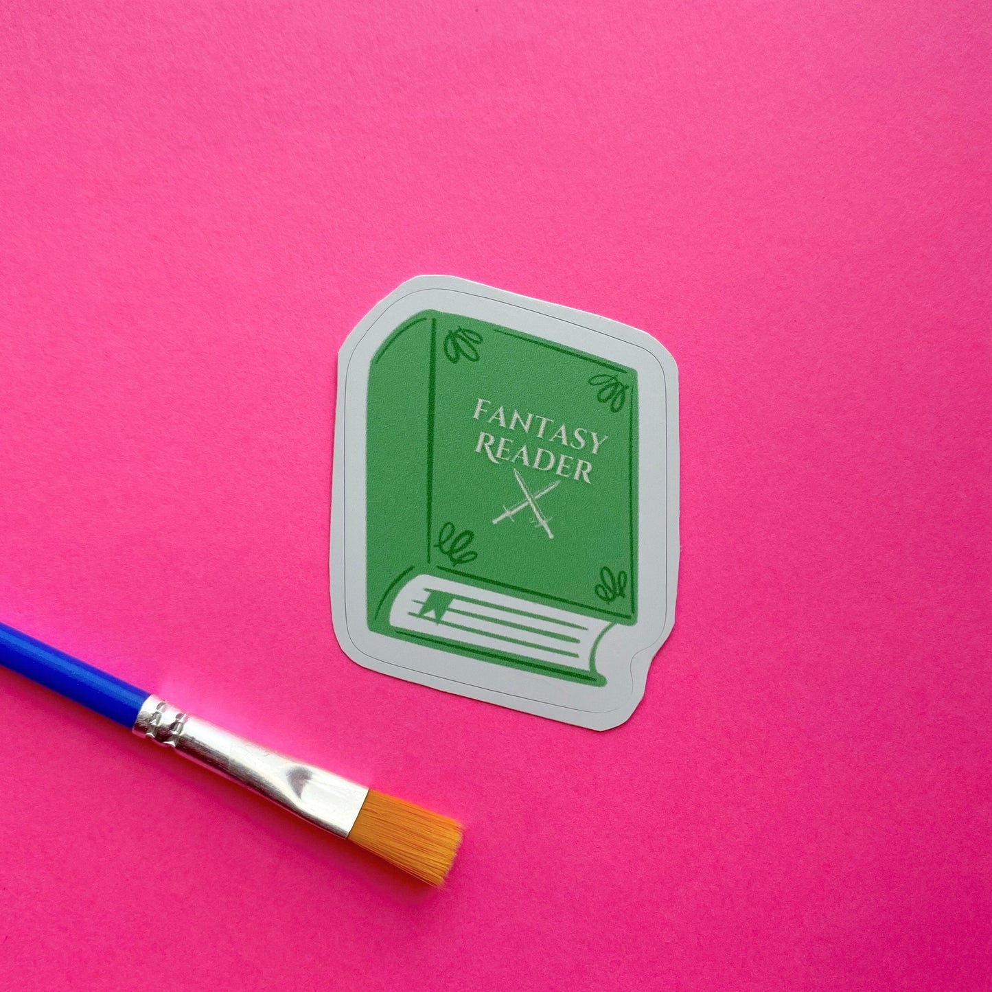 Fantasy Reader Sticker
