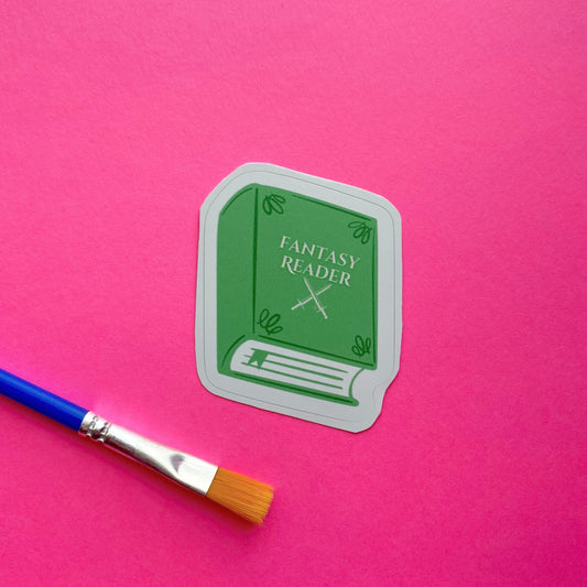 Fantasy Reader Sticker
