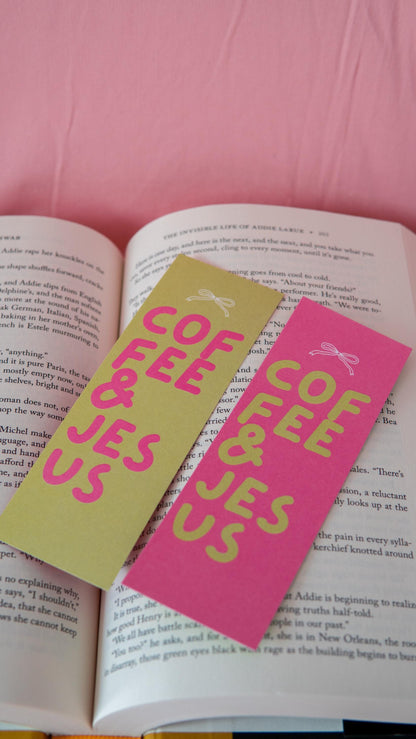Coffee & Jesus Bookmark