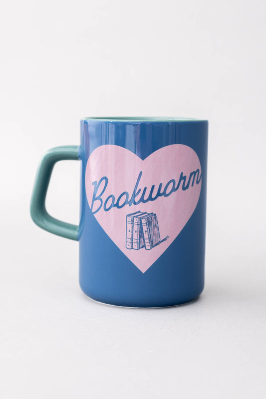 Ceramic Mug, Bookworm