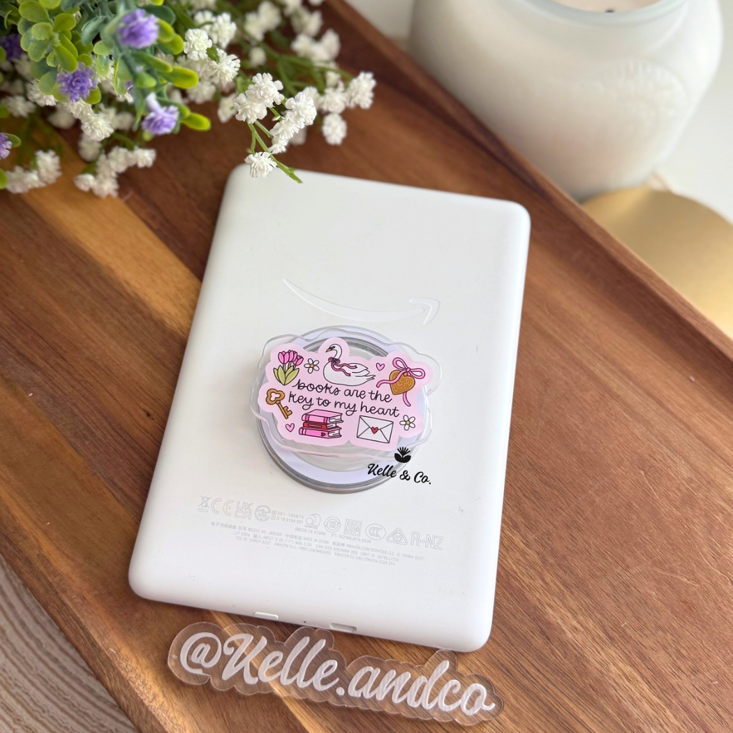 Book Lover Magsafe Kindle Grip