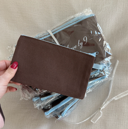 My Book Awaits 📖 Mini Bookish Zipper Pouch