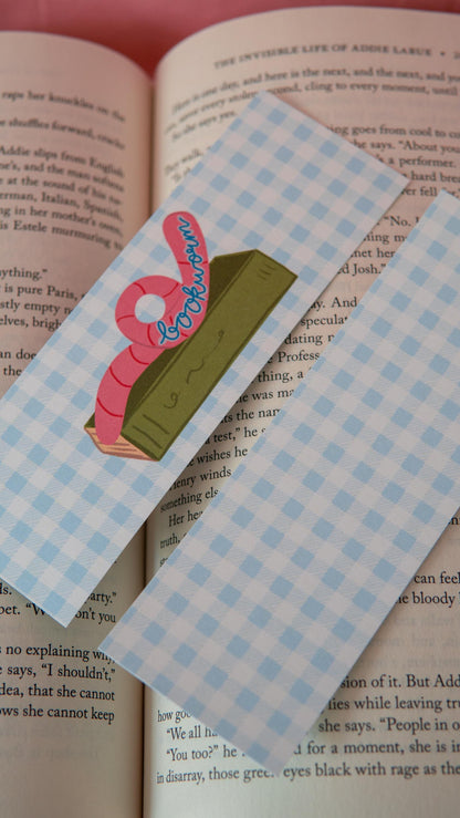 Bookworm Bookmark