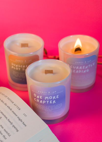 One More Chapter: Lavender & Vanilla Candle
