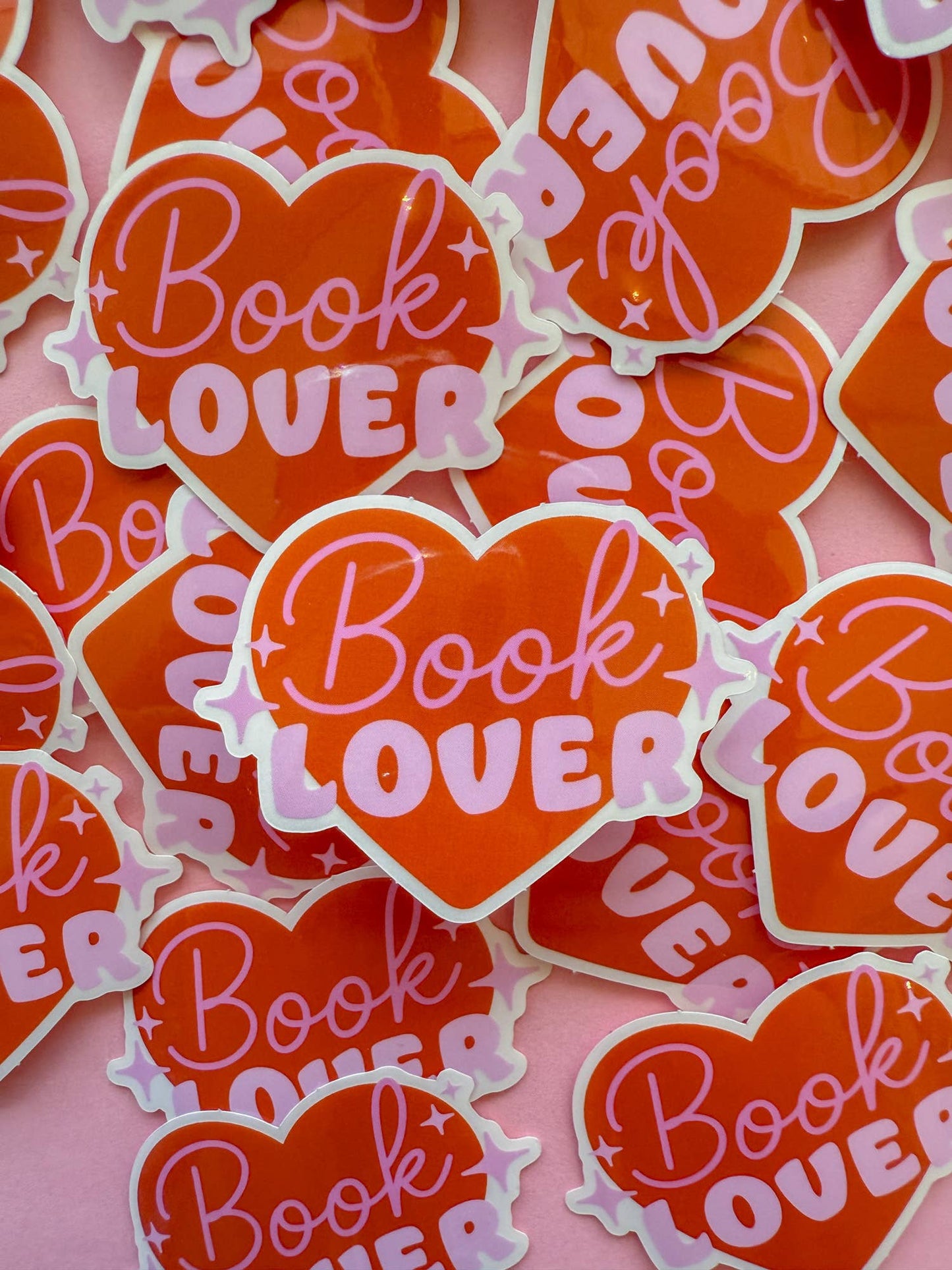 Book Lover Vinyl Sticker
