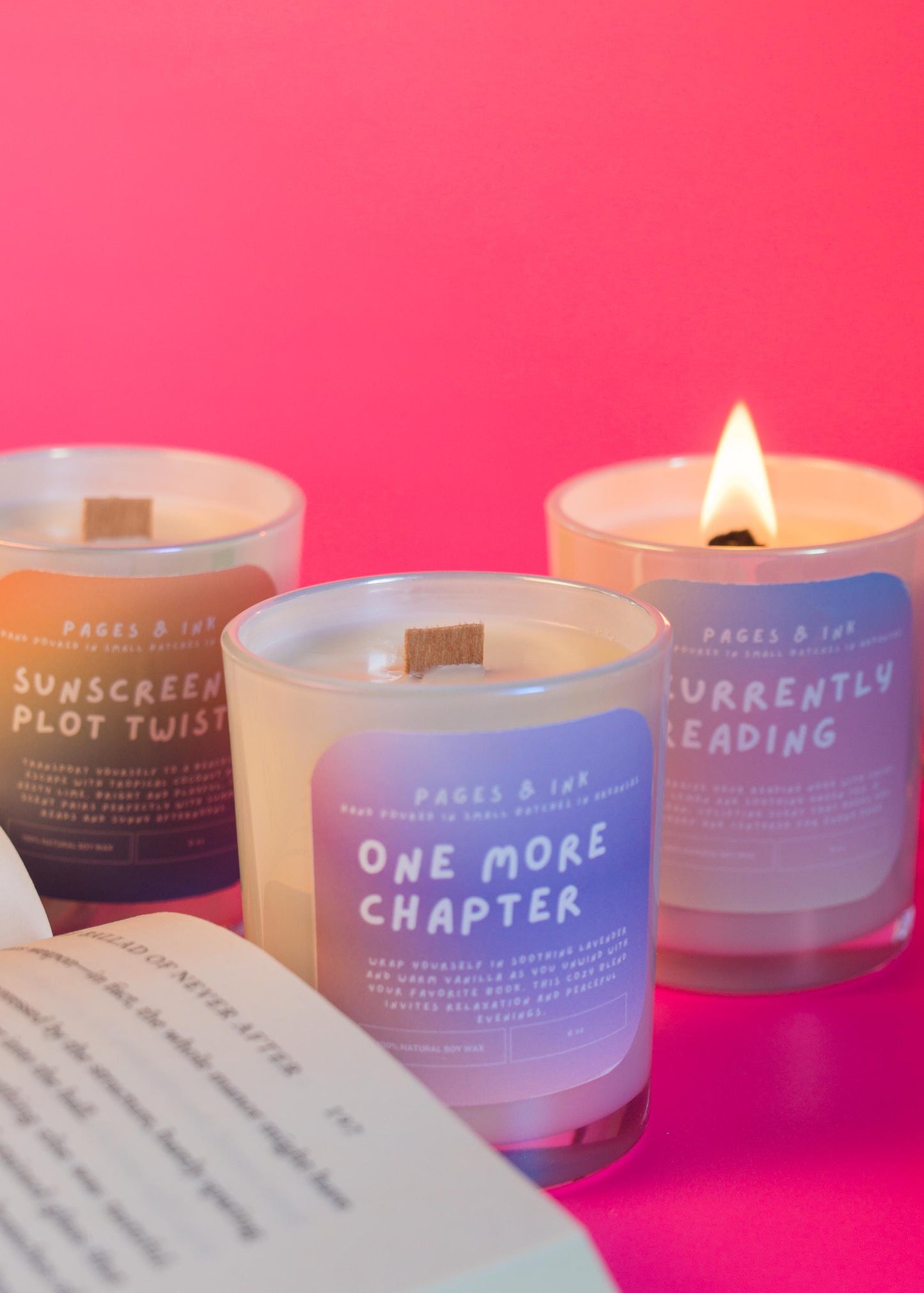 Currently Reading: Lemon & Green Tea Candle