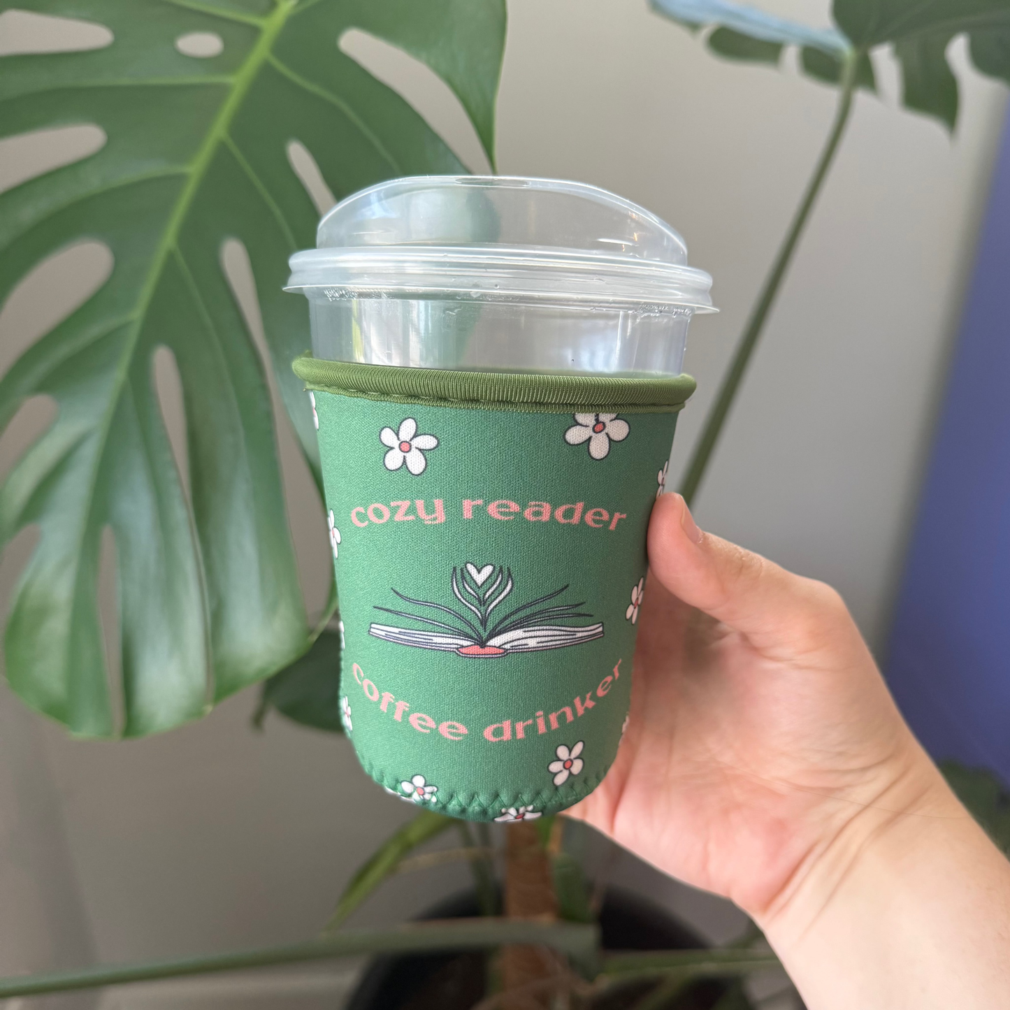 Cozy Reader Drink Sleeve